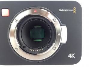 Blackmagic 4K Camera Sensor Close at Texas Media Systems