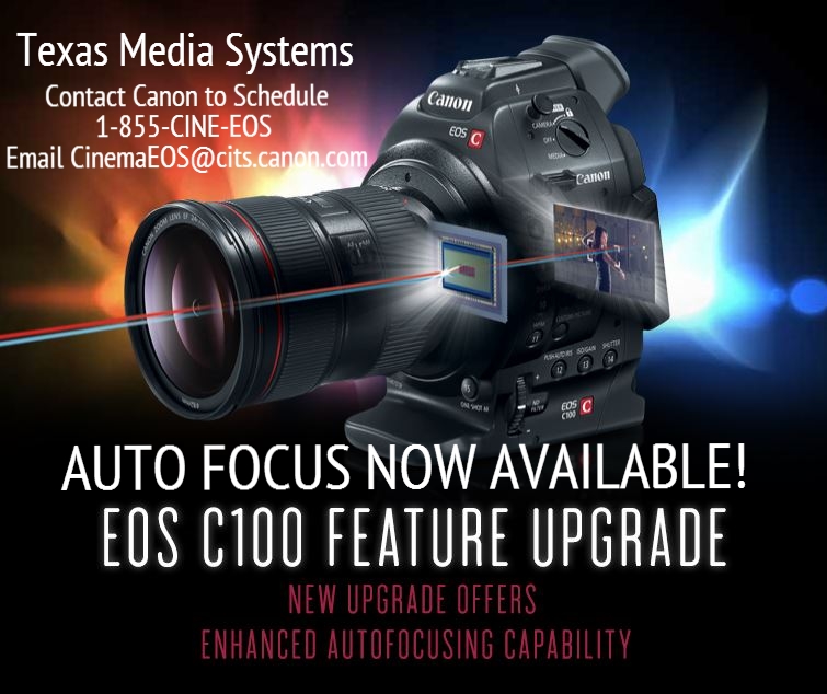 Canon C100 Cinema EOS Cameras
