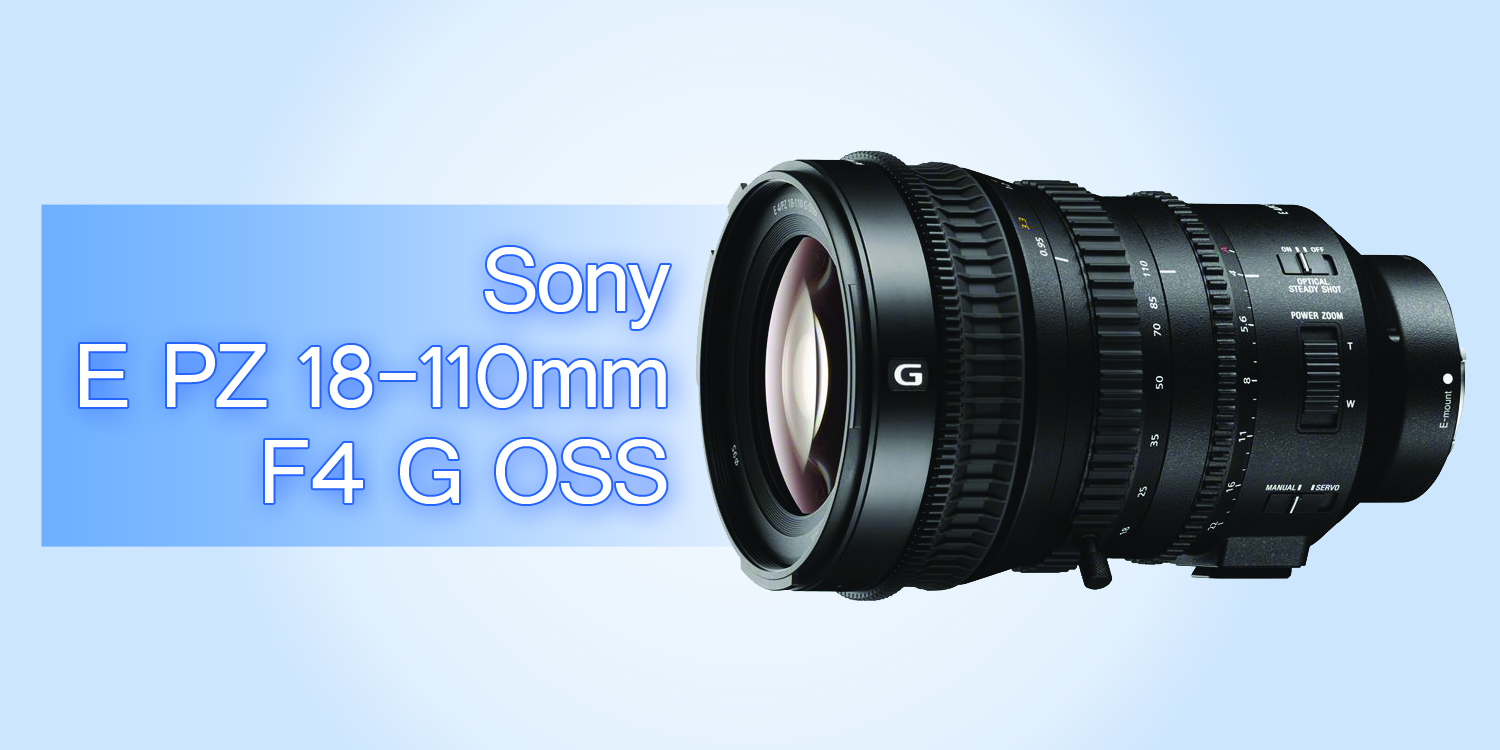 Sony E PZ 18–110mm F4 G OSS