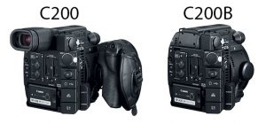 The back of the C200 compared to the C200B